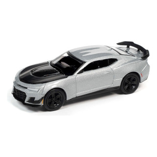 Carro Chevrolet Camaro Zl1 2019 Plateado 1:64 Auto World Carro Chevrolet Camaro Zl1 2019 Plateado 1:64 Auto World