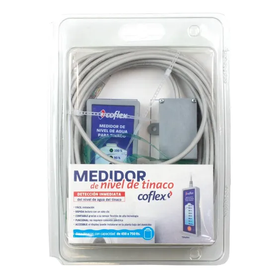 Medidor De Nivel Para Tinaco Capacidad 450 A 750 Ltrs Coflex