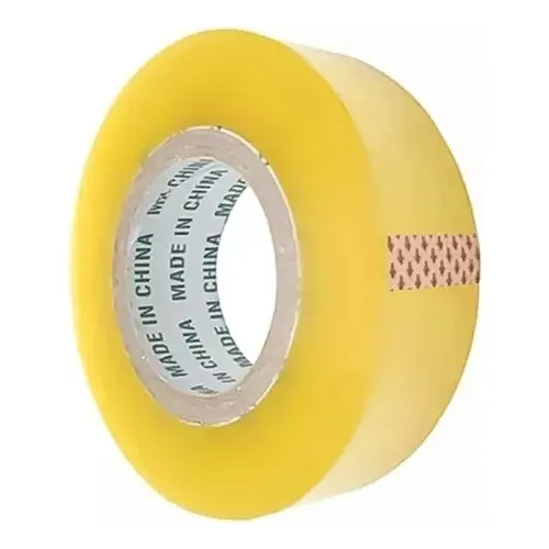 Cinta Embalaje Transparente 300 Mtrs 48mm Ancho Plástica 