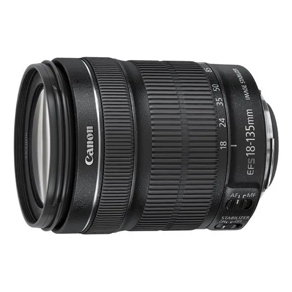 Canon EF-S 18-135 mm f/3.5-5.6 IS negro 1 unidad
