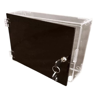 1 Cubre Checador De Acrilico 25x20x6cm 1 Cubre Checador De Acrilico 25x20x6cm