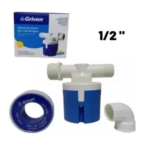 Válvula Flotante 1/2 Para Nivel De Agua Griven