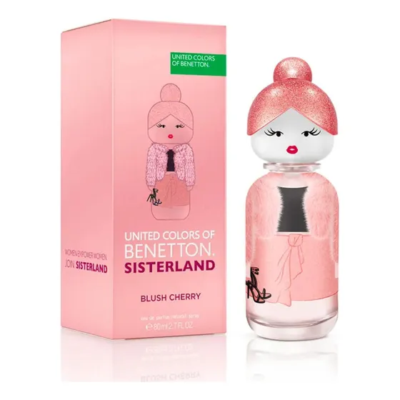 Perfume Benetton Sisterland Blush Cherry Edp 80ml Original