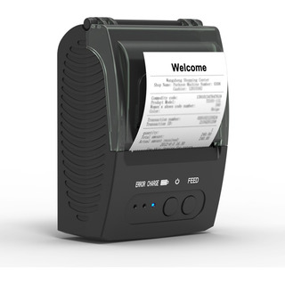 Mini Impressora Portatil Bluetooth 58mm Android Ios Cor Preto Pos-5811d Mini Impressora Portatil Bluetooth 58mm Android Ios Cor Preto Pos-5811d