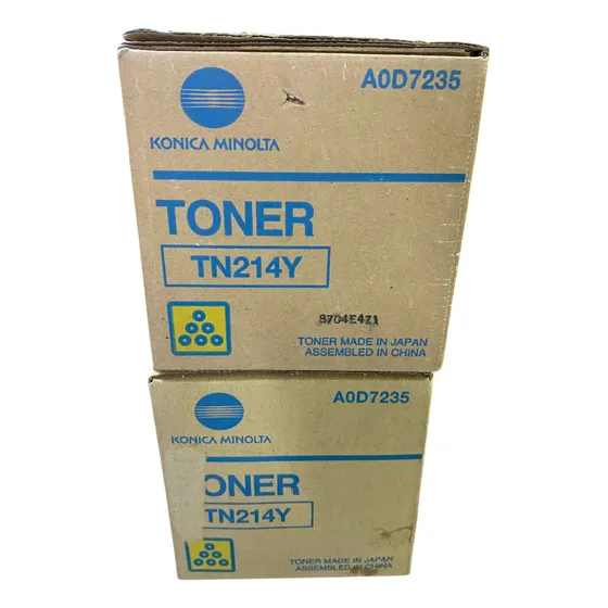 Toner Minolta Tn214 Amarillo Original