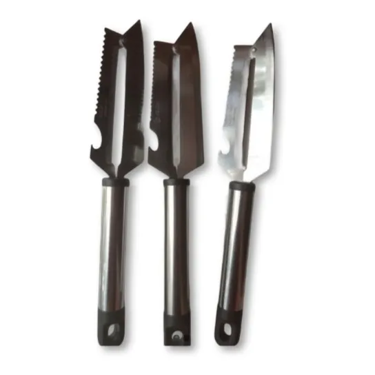 Pela Papas Cuchillo Pelador De Vegetales Metal