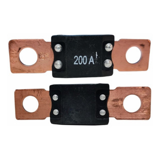 Fusível Mega 200a Antichama Chave Geral Proteção Modulo 2und Fusível Mega 200a Antichama Chave Geral Proteção Modulo 2und