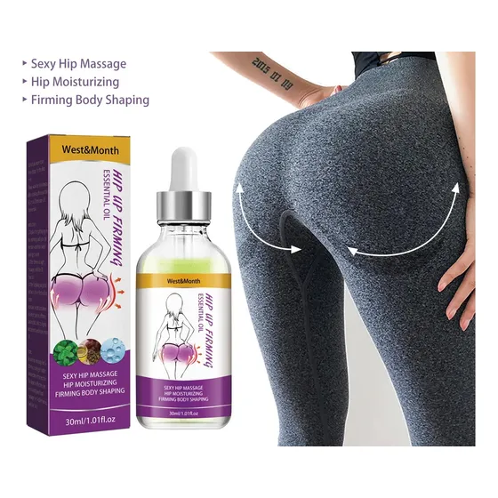 Aceite Esencial Aumento De Glúteos Nalgas Africano Efectivo!
