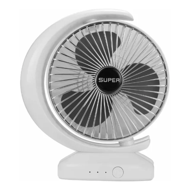 Ventilador Escritorio Recargable Portatil 6