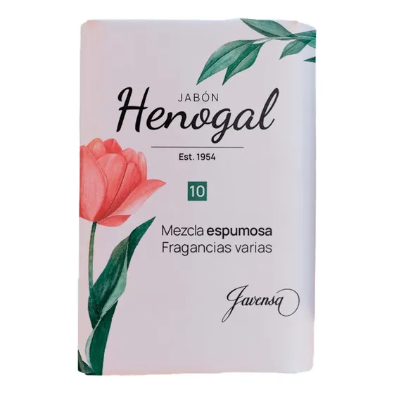 Jabón Hotel, Henogal 10g Cajas De 400, Nueva Presentación