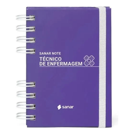 Sanar Note Técnico De Enfermagem, 1ª Edição 2024, De Tatiane Cunha Florentino E Bruna Machado De Oliveira. Editorial Sanar, Capa Dura, Edição 1 Em Português, 2024