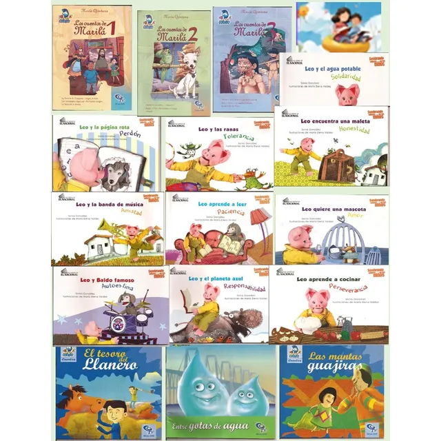 Cuentos Infantiles De Valores. Se Pueden Combinar 3x5$.