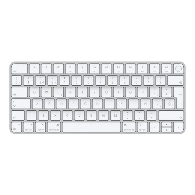 Teclado Apple Magic Keyboard Con Touch Id Blanco - Original
