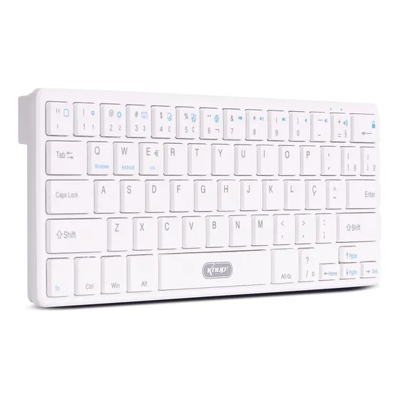 Teclado Bluetooth Sem Fio Pc Notebook Tablet Samsung Abnt2