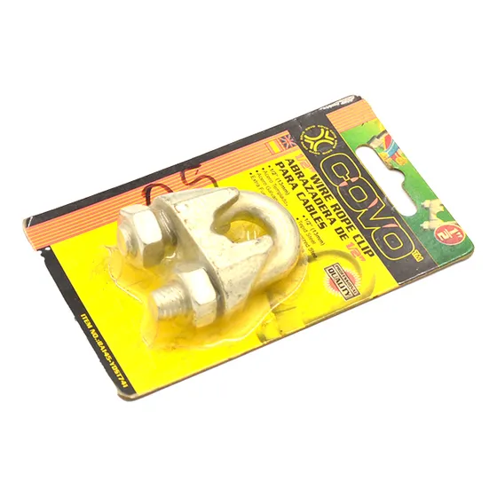 Perro Abrazadera Para Guaya Cables Acero 1/2 