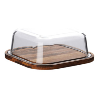 Mantequera Con Tapa De Vidrio, Recipiente Multiusos Para Mantequera Con Tapa De Vidrio, Recipiente Multiusos Para