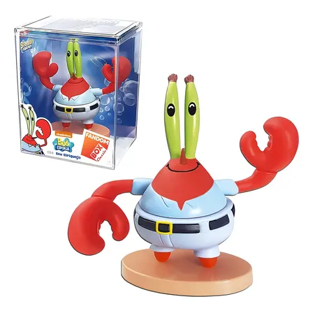 Fandom Box Boneco Siriguejo Bob Esponja Colecionavel Lider