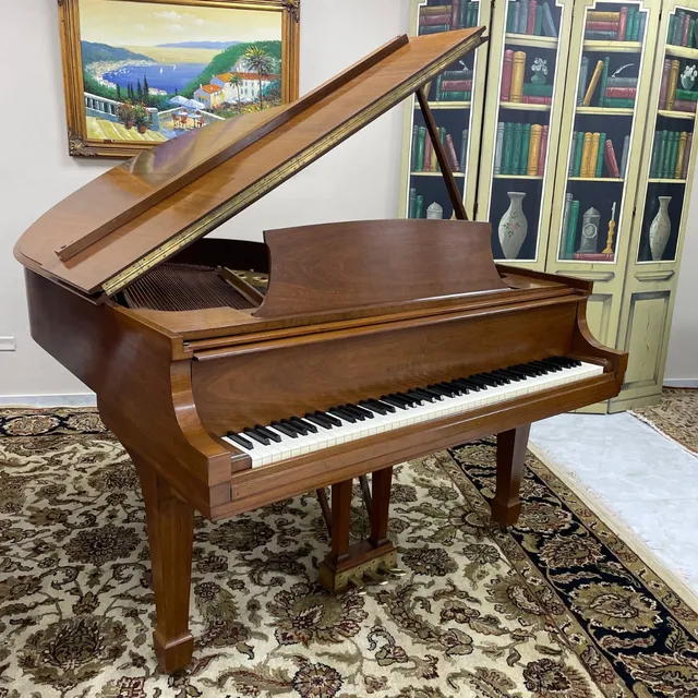 Piano Acustico De Cola De Alta Gama Steinway And Sons Venta Marrón Claro