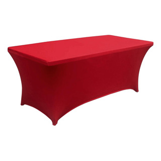 Cubierta De Mesa Rectangular De Spandex De 6 Pies Para Cubierta De Mesa Rectangular De Spandex De 6 Pies Para