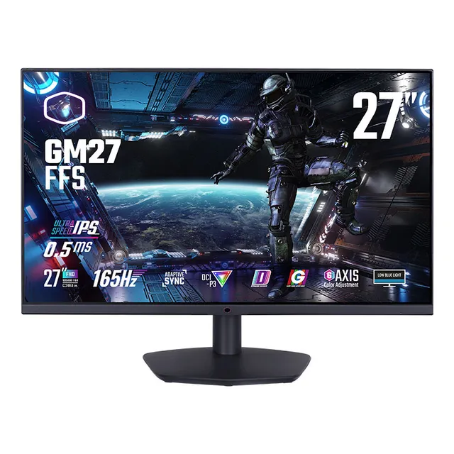 Monitor Preto Para Jogadores Cooler Master Gm27-ffs Monitor Preto Para Jogadores Cooler Master Gm27-ffs