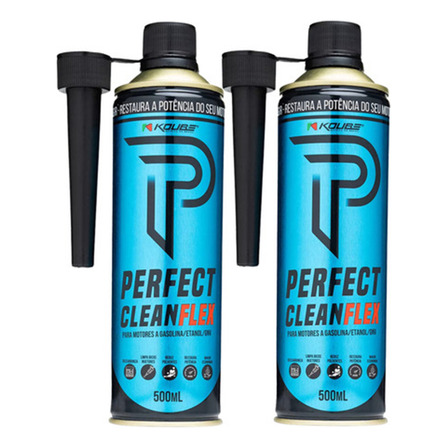 Kit 2 Perfect Clean Motores Flex / Gasolina / Álcool - Koube Kit 2 Perfect Clean Motores Flex / Gasolina / Álcool - Koube