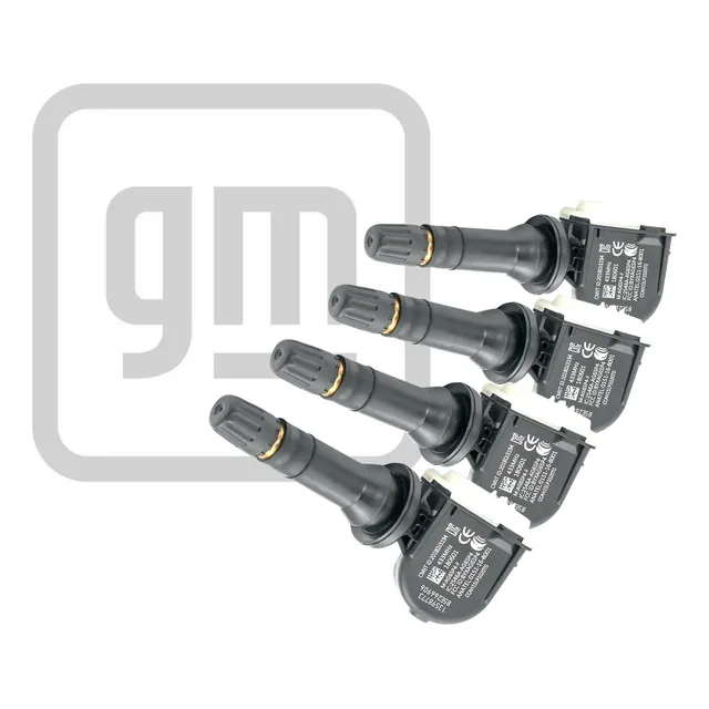 Sensor Pressão Pneu Captiva Camaro Gm Equinox Tpms (4 Unid)