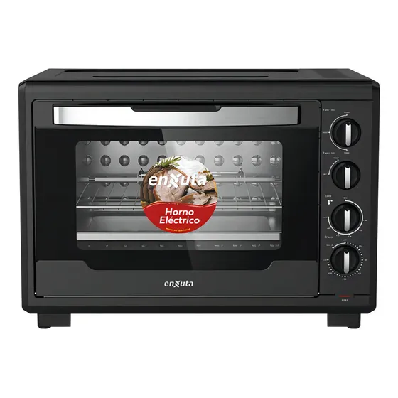 Horno Electrico Enxuta 55lts 2000w Con Accesorios | Cuotas sin interés