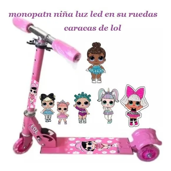 Monopatin Scooter De 3 Ruedas Para Niño Y Niña Caracas