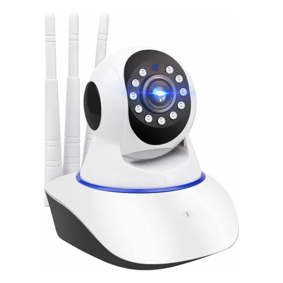 Cámara Inalámbrica Wifi De 3 Antenas 1080p Hd 360 ° Robotica