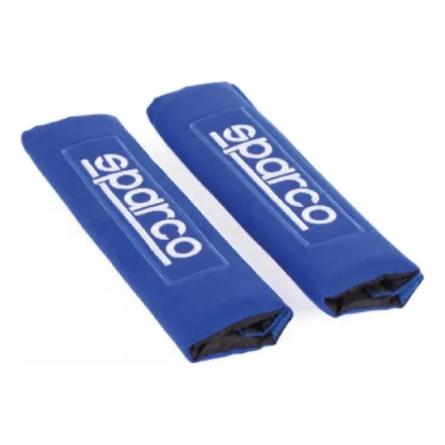 Cubre Cinto Protector Cinturón Sparco Deportivo Tuning Azul