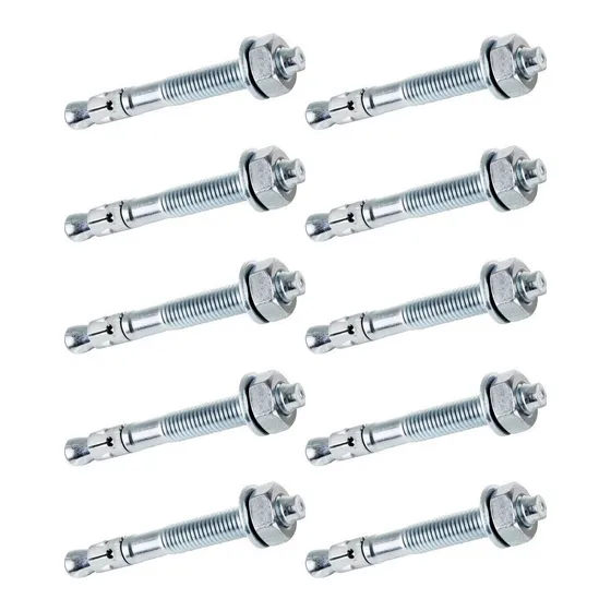 20 Taquete Arpón Index Tipo Hilti  Zincada 3/8 X 3 Parabolt