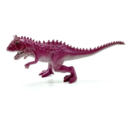 Dinosaurio Goma N53 Carnotaurus Medio 20cm Dino Juguete