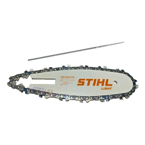 Kit Sabre Corrente E Lima Para Podador Stihl Gta 26