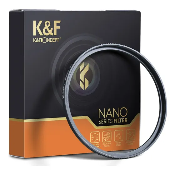Filtro Uv Nano X Mcuv De 82mm K&f Concept - Original-tienda