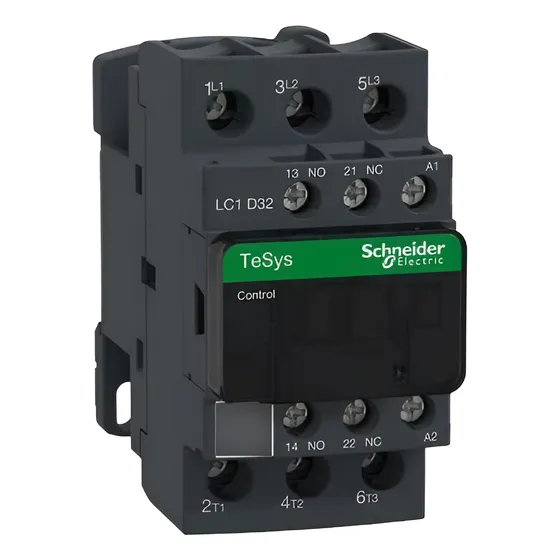 Contator Schneider  Lc1d32m7 Tesys-3p  Ac De 440v 32 A 220v