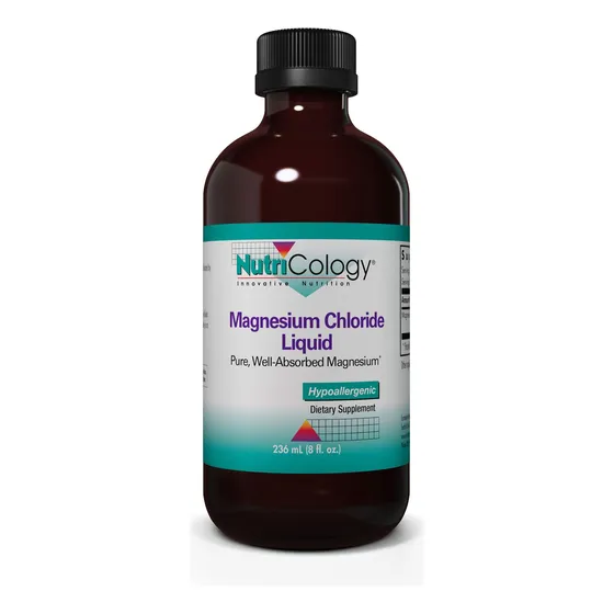 Suplemento Nutricology De Cloruro De Magnesio 250 Ml - 66,5