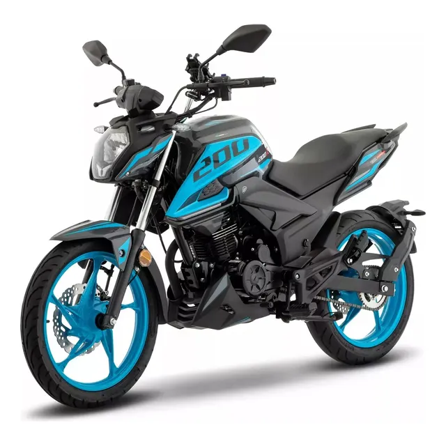 Motocicleta Italika 200z Azul Mas 3500 De Envio
