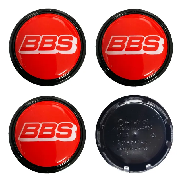 4 Centros Rin Vw Bora 2006-2010 Bbs Rojo 65mm
