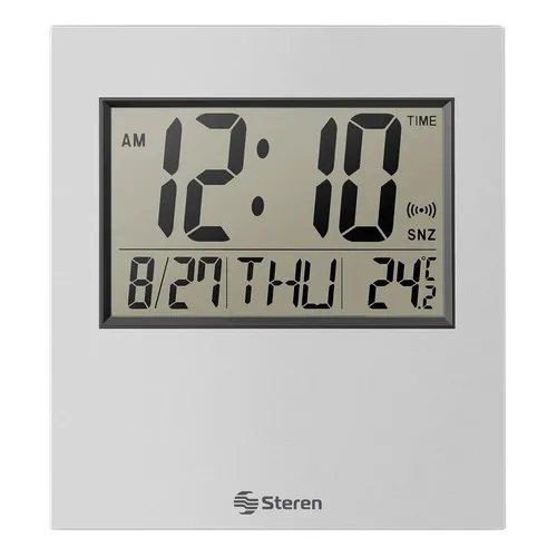 Reloj Digital Con Alarma Y Termómetro   |  clk-305