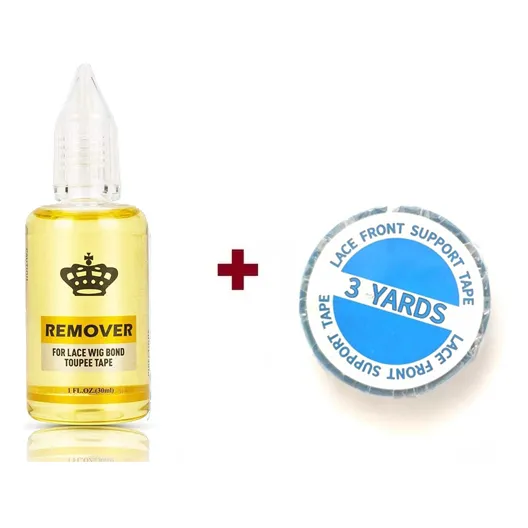 Kit Adhesivo Extensiones De Cabello 1cm Y Removedor. Tienda