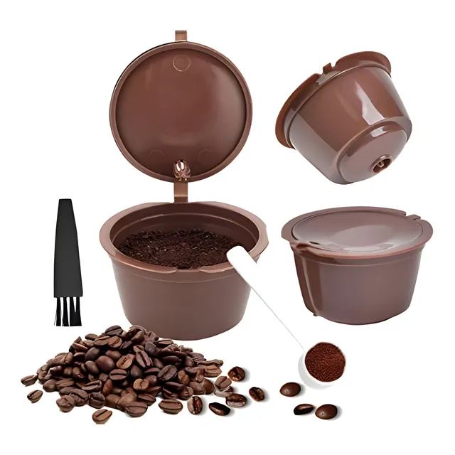 Capsulas Reutilizables Maquinas Dolce Gusto Café X3 + Regalo
