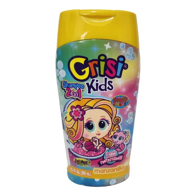 Shampoo Y Acondicionador Para Niños 2 En 1 Manzanilla Grisi 
