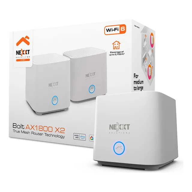 Sistema Wi-fi Mesh Nexxt Bolt Ax1800 Wi-fi 6 Ncm-x1800 2pack