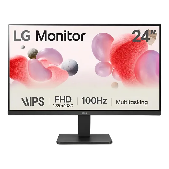 Monitor LG 24  Pulgadas 24mr400 Plano Fhd Negro