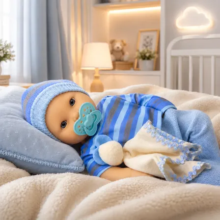 Boneco Que Faz Xixi Otto Day Luna Brinquedo Luxo Bebê