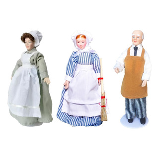 1:12 Escala Casa De Muñecas Muñeca De Porcelana En Miniatura 1:12 Escala Casa De Muñecas Muñeca De Porcelana En Miniatura