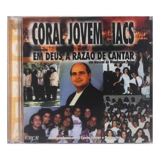 Coral Jovem Do Iacs Em Deus Uma Razão Cd Original Lacrado
