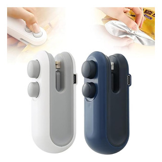 Mini Sellador De Bolsas, 2 En 1, Recargable Por Usb Mini Sellador De Bolsas, 2 En 1, Recargable Por Usb