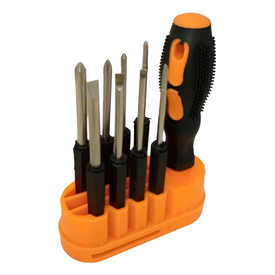 Destornillador Multiusos 8 En 1 Cromado 7cm Diesel Tools