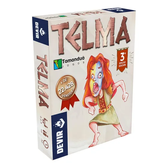 Telma - Terceira Edição - Jogo De Cartas Devir